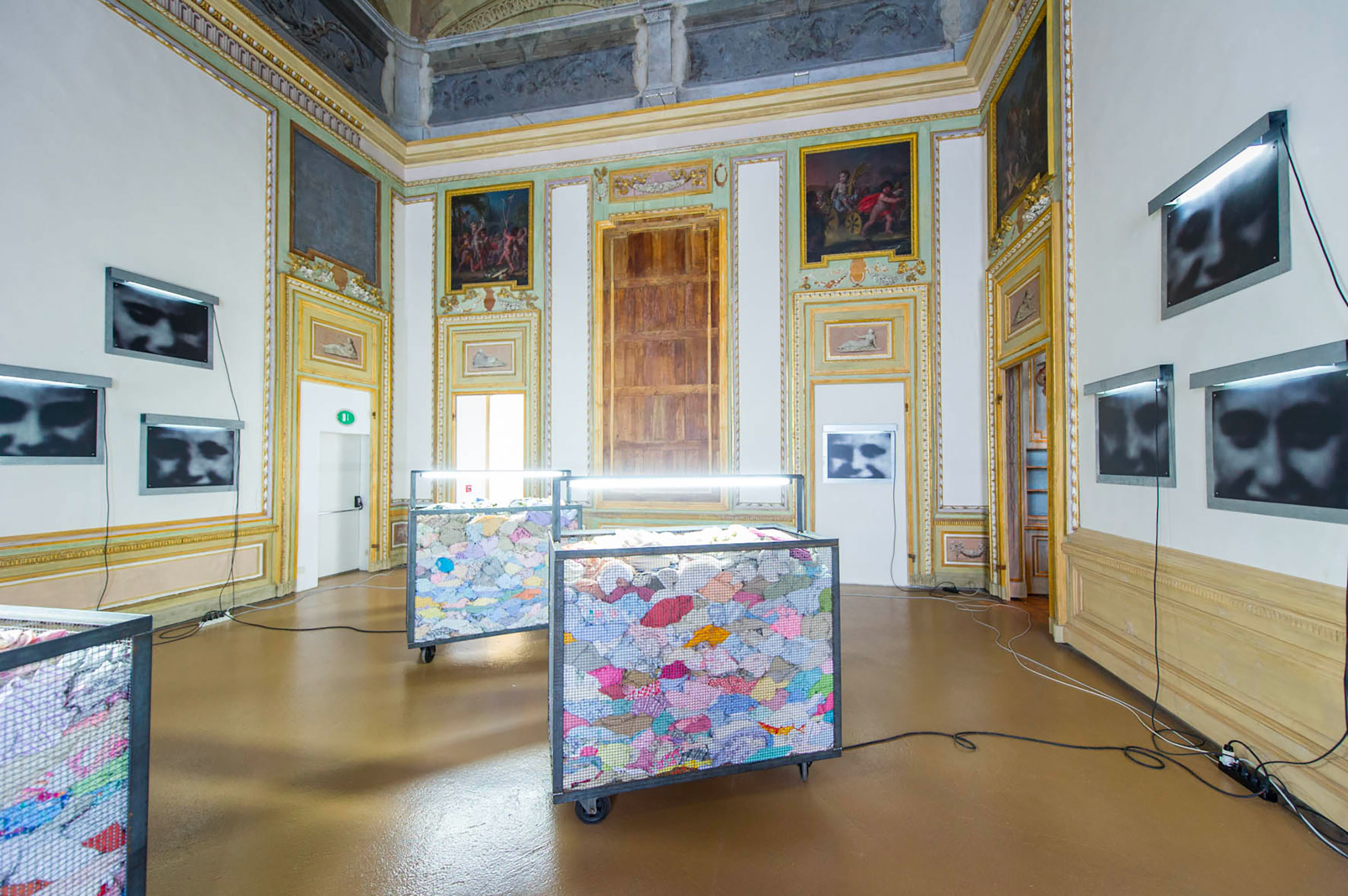 Christian Boltanski, Children, 2011, Containers, 2010